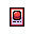 Red coin pack card